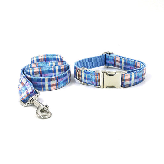 Custom Lettering Dog Collar Print Personality Suit