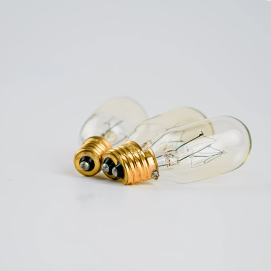 KTX-621267 Clear Small Lighting Bulb T20 T22 T25 T28 E10 E12 E14 B22 E27 5W to 40W Options