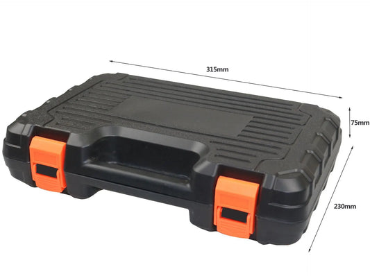 KTX-329811 19-Piece Professional Car Repair Tool Set for Home Users - Hand Screwdrivers and Socket Mechanics Tools