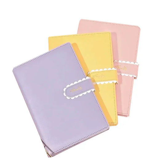 KTX-907219 Custom A5 PU Leather Planner Notebook with Elastic Band