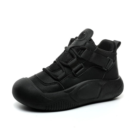 KTX-671507 FL1395 New Fashion Casual Board Shoes Women's Autumn Student Sports Elevated Soft Sole Running Shoes