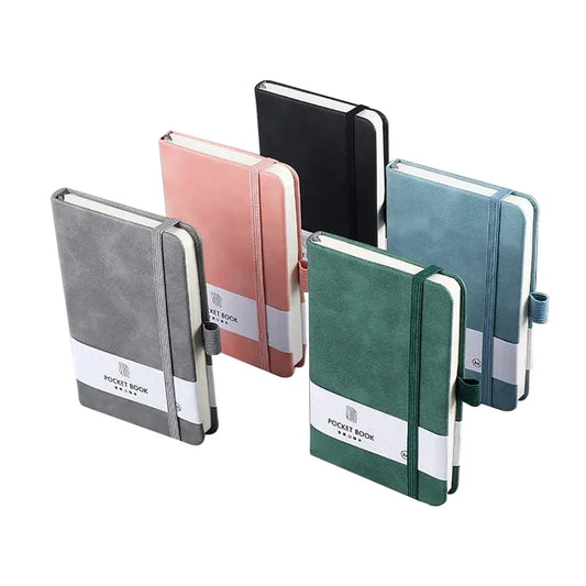 KTX-794259 Custom A5 Hard Cover PU Leather Diary Journal for Students