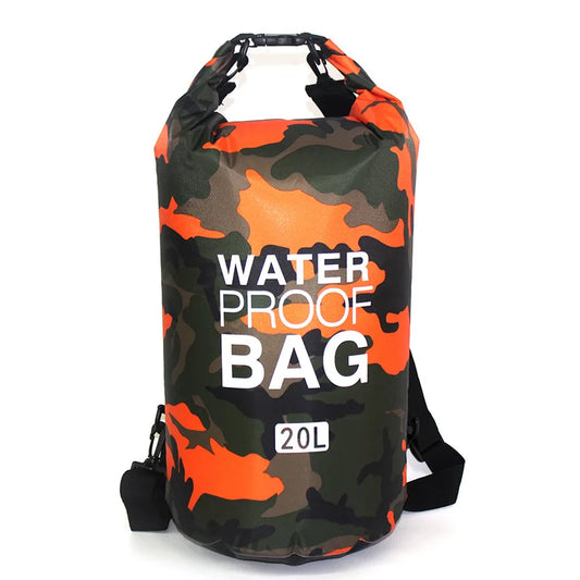 KTX-502547 Lightweight 5L Waterproof PVC Dry Bag with Shoulder Straps for Outdoor Activities