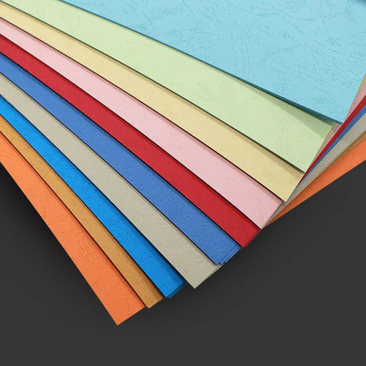 KTX-839699 A4 230gsm Embossed Texture Cardstock Paper in Multiple Colours – 50 Sheets Pack