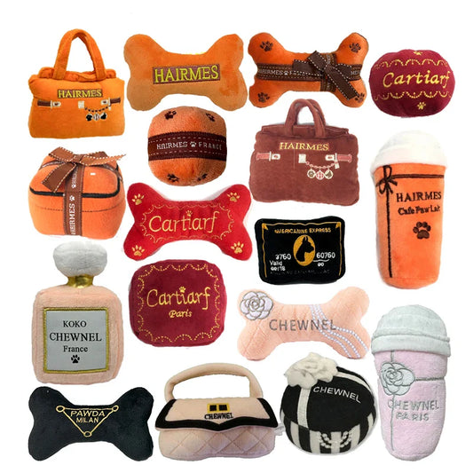 KTX-766483 Custom Plush Dog Chew Toys with Squeaker - Soft and Safe Pet Accessories