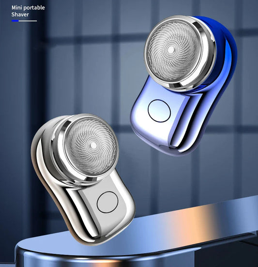 KTX-422803 Compact Waterproof Mini Electric Razor for Travel - Rechargeable Pocket Shaver