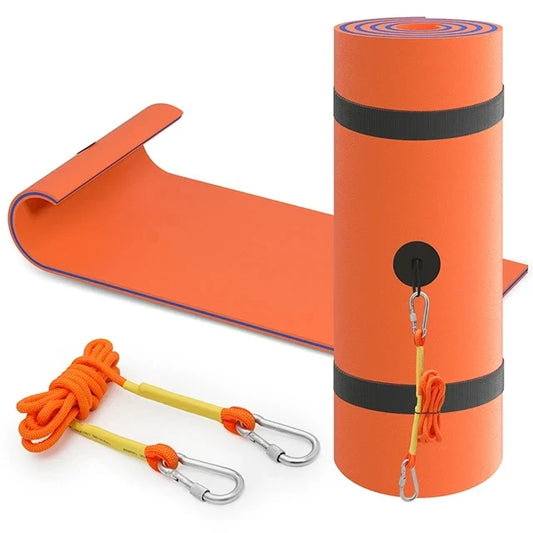 KTX-733075 Floating Water Foam Mat for Lakes and Pools - Recreational Water Rafting and Relaxation