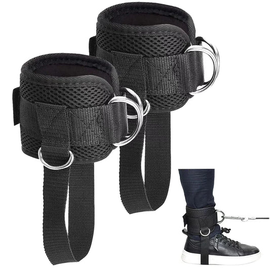 KTX-944339 Adjustable Latex Ankle Support for Leg Strength Training and Yoga