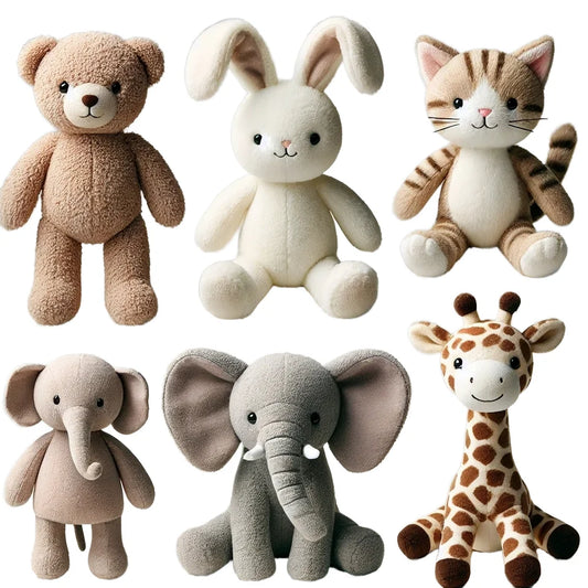 KTX-868179 Cute Soft Plush Animal Toys for Babies - Modern Design for Comfort and Play