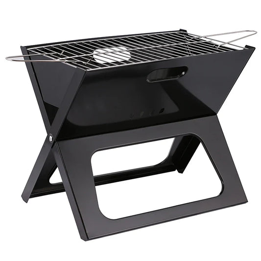 KTX-453971 Portable Folding Charcoal BBQ Grill for Outdoor Camping and Picnic
