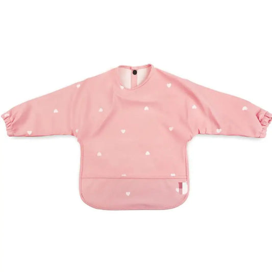 KTX-621779 SS24 Customized Leak Proof Washable Waterproof Feeding Baby Bib PU Big Pocket Polyester