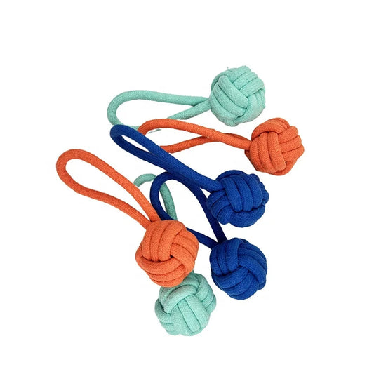 KTX-765331 Durable Cotton Rope Dog Chew Toy for Interactive Play and Training