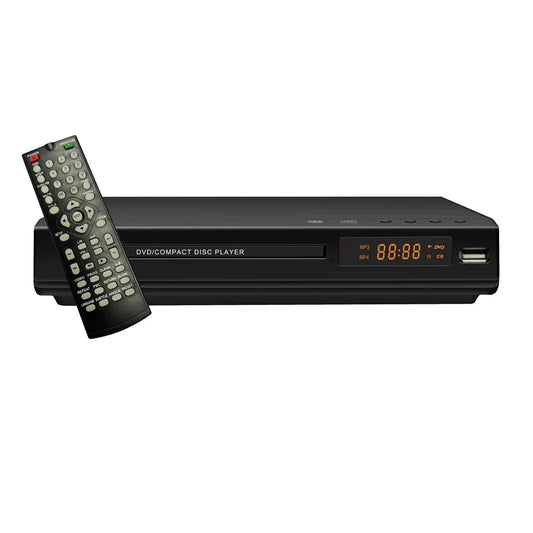 KTX-452307 Compact HD 1080p Home DVD Player with USB Port for Enhanced Viewing Experience