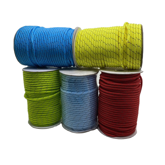 KTX-945491 Robust 5 mm Outdoor Tent and Climbing Rope made of Polypropylene and Nylon for Adventure Sports