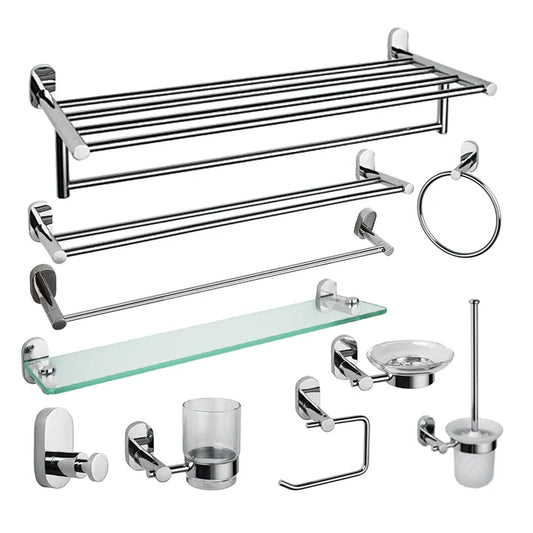 KTX-137043 Stainless Steel Bathroom Accessories Set - Model 1200 Series