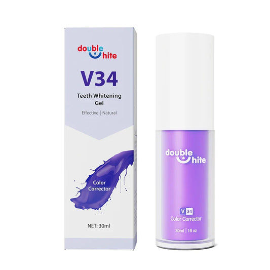 KTX-602451 V34 Purple Teeth Whitening Essence with Mint Flavor for Professional Results