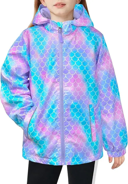 KTX-604819 Girls Softshell Jacket Comfortable Winter Girls 'outerwear