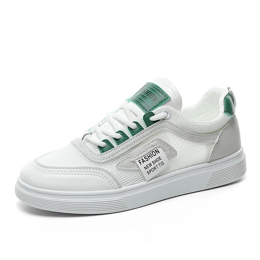 KTX-278291 YQ26 New Mesh Women's Board Shoes Summer Thick Sole Versatile Sports Shoes Casual Student Running Shoes