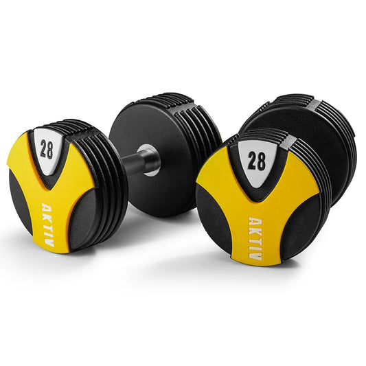 KTX-042643 Adjustable Iron Cast Dumbbell Set - 2.5 to 50 kgs Round Head - Versatile Gym Equipment