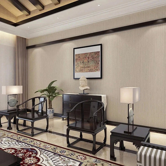 KTX-622419 Textured Solid Colour 3D Vinyl Wallpaper Peel and Stick Home Decor