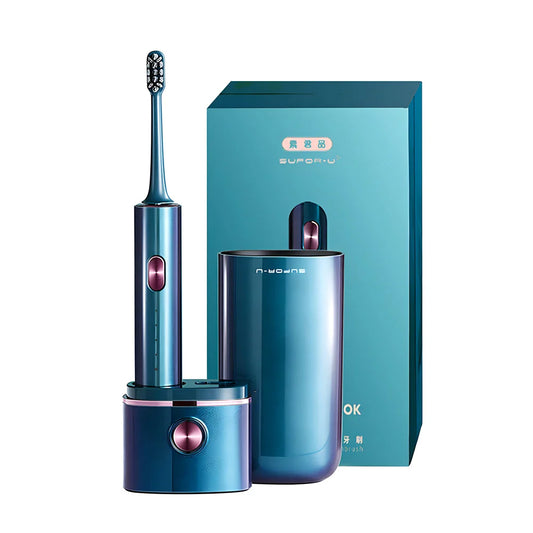 KTX-159507 Rechargeable Ultrasonic Travel Electric Toothbrush with UV Sanitising Case