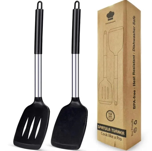 KTX-146387 Silicone Kitchen Utensil Set – Multifunctional Heat-Resistant Cooking Tools for Home Chefs