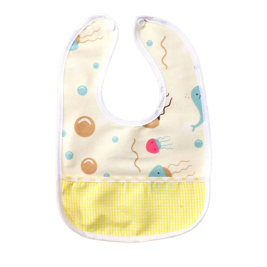 KTX-999187 Wholesale Newborn Baby U-Shaped Eating Bibs Soft Crystal Velvet Saliva Wipes Printed/Plain Patterns Waterproof Infants Toddlers