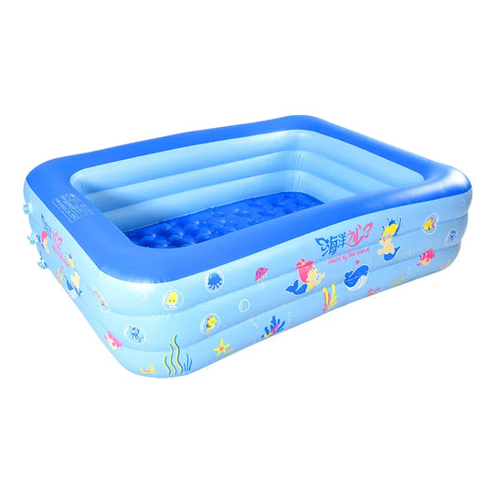 KTX-208787 Spacious Inflatable Swimming Pool for Family Fun, Indoor and Outdoor Use