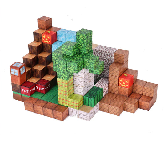 KTX-963859 Magnetic Building Blocks for Kids - Educational Plastic Construction Set