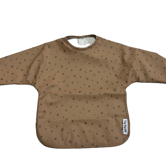 KTX-720083 Bib Baby Waterproof Three-dimensional Food Bag Children's Saliva Bag with Long Sleeve