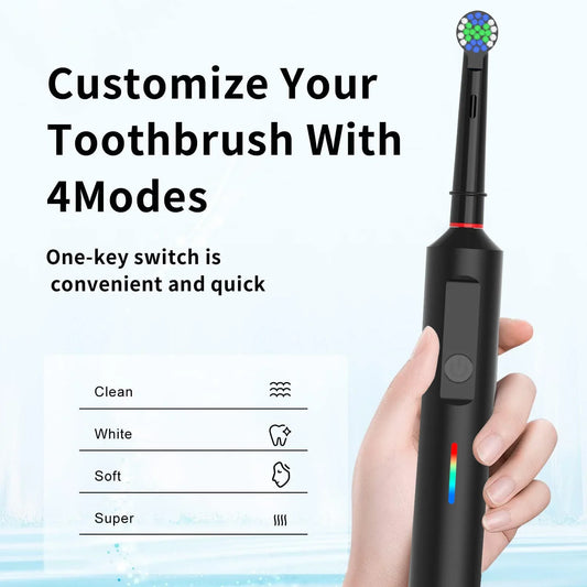 KTX-897363 Rechargeable Electric Toothbrush with Rotating Oscillating Technology for Effective Oral Care