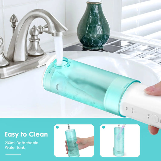 KTX-061203 Cordless Mini Oral Irrigator with Adjustable Water Tank for Effective Dental Care