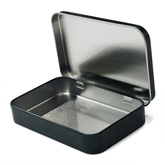 KTX-267667 Custom Mini Square Hinged Tin Box for Food, Gifts, and More - 130x85x23mm