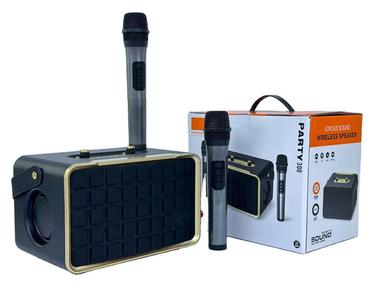 KTX-841555 Outdoor Wireless Bluetooth Speaker with Microphone for Home and Desktop Use