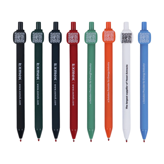 KTX-931091 Customised Plastic Writing Pens in Assorted Colours for Marketing and Office Use