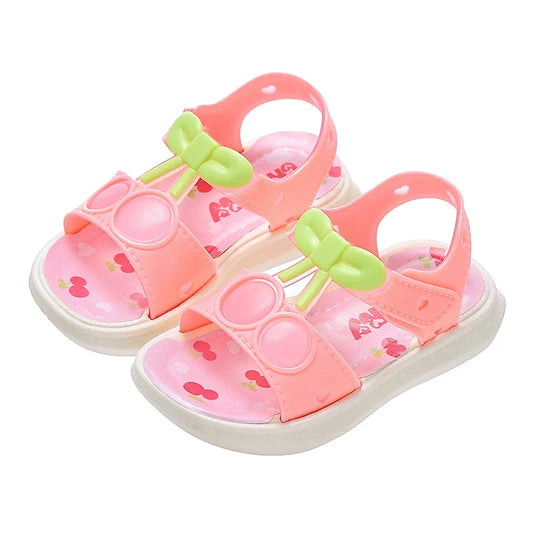 KTX-820691 Latest Design Summer Casual Cartoon Infant SandalsSoft Sole Non-Slip Beach Shoes Baby Cute Outdoor Baby Slippers