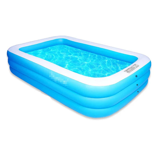 KTX-274323 Inflatable Outdoor Swimming Pool for Adults and Kids - Perfect for Garden Use