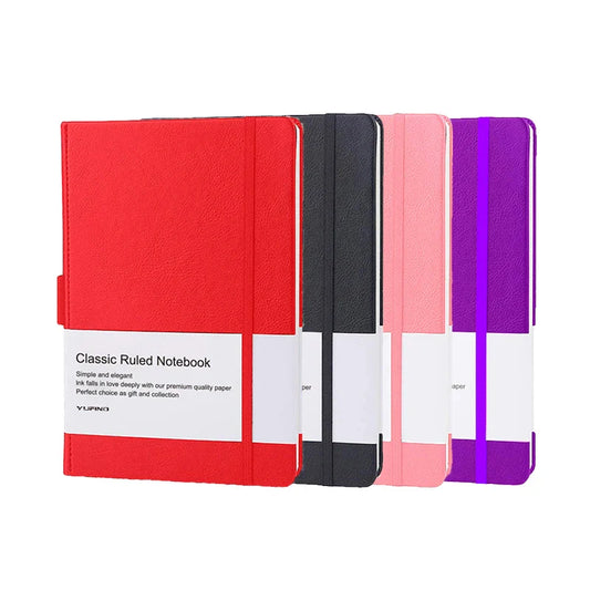 KTX-614611 A5 PU Leather Gratitude Journal with Calendar and Planner Features