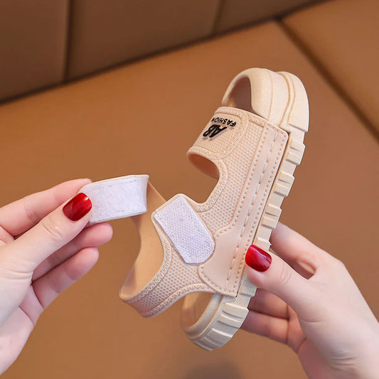 KTX-886227 Perfect Beach and Casual Wear Lightweight Summer Kids' Sandals Breathable Mesh Sports Sandals with Soft Soles