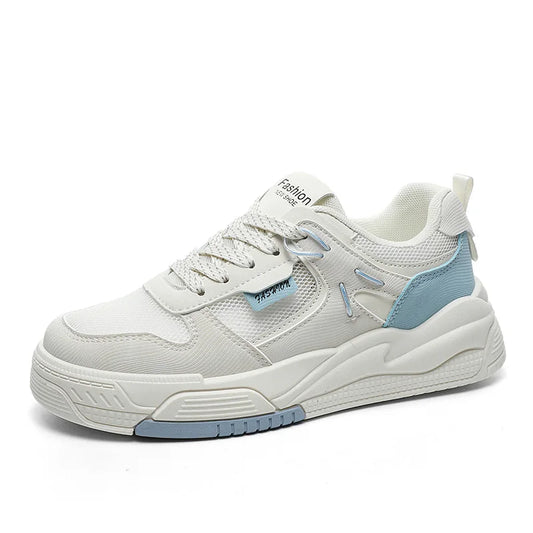 KTX-409363 RM1501-1 New Mesh Women's Board Shoes Summer Thick Sole Versatile Sports Shoes Casual Student Running Shoes