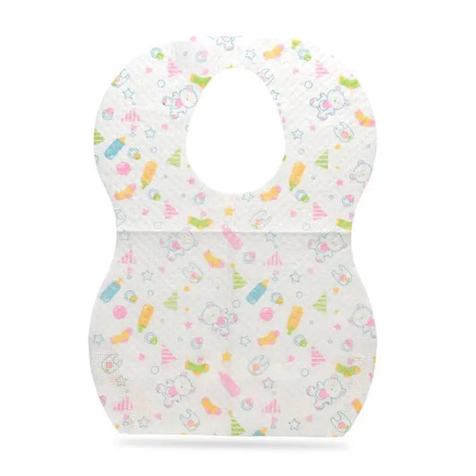 KTX-392403 Sleeveless Disposable Baby Bibs Waterproof Custom Hot Baby Dinner Baby Feeding Bib