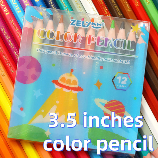 KTX-633875 48-Color Coloured Pencil Set for Children - Ideal for School & Drawing Activities