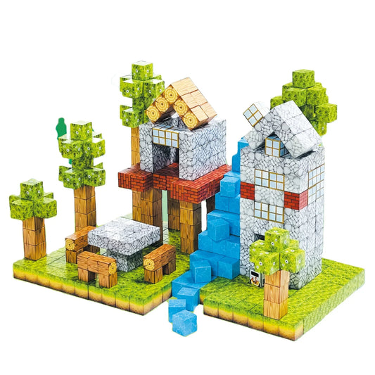 KTX-094931 106-Piece Magnetic Building Blocks Construction Set for Creative Learning