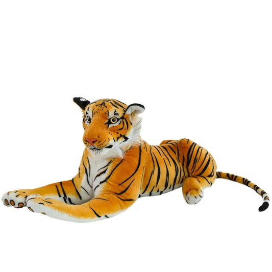 KTX-081747 Simulated Tiger Plush Toy for Children - Cute and Delicate Home Décor Companion