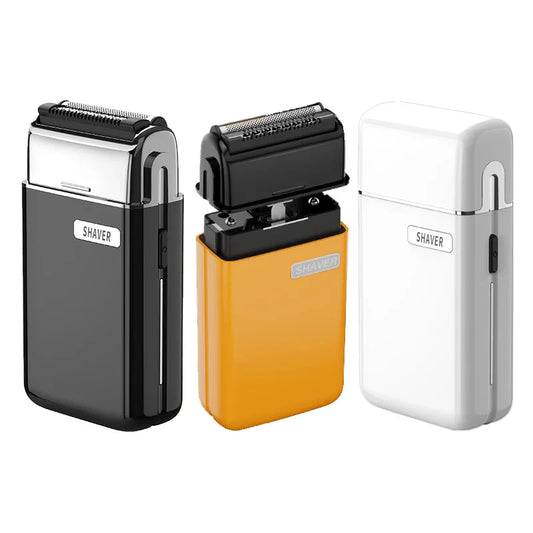 KTX-488339 Portable Waterproof Electric Shaver with Triple Blade for Men