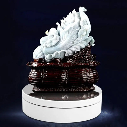 KTX-644947 Electric Rotating Display Stand with 3 Speeds for Jewelry and Photography, USB Rechargeable