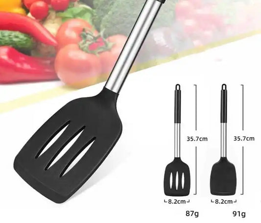 KTX-146387 Silicone Kitchen Utensil Set – Multifunctional Heat-Resistant Cooking Tools for Home Chefs