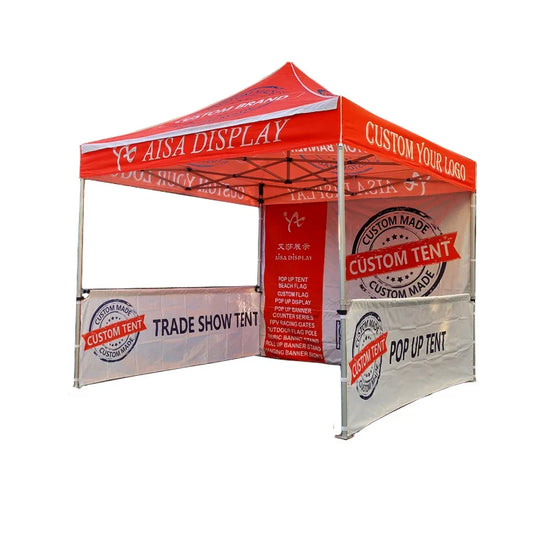 KTX-388435 Waterproof 10x10ft Aluminium Gazebo Canopy for Outdoor Events, Weddings, and Trade Shows