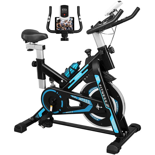 KTX-649427 Professional Stationary Spinning Exercise Bike with Adjustable Resistance and Ergonomic Design