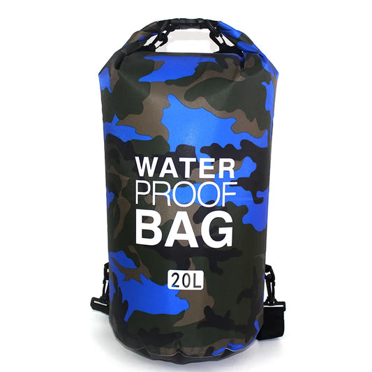 KTX-502547 Lightweight 5L Waterproof PVC Dry Bag with Shoulder Straps for Outdoor Activities